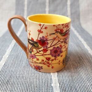 ANTHROPOLOGIE Hummingbird Coffee Mug